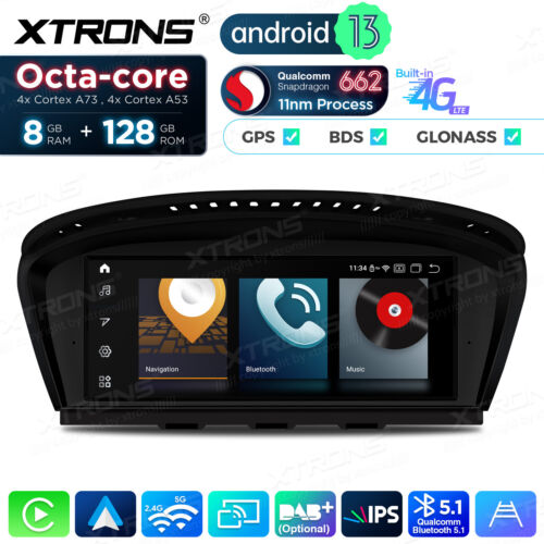 für BMW E60 E90 CIC Android 13 8Core 128GB CarAutoPlay GPS NAVI 4G LTE Autoradio - Bild 16 von 21