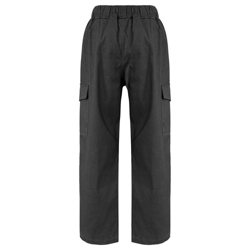Kids Girls Loose Cargo Long Pants Casual Jogger Sweatpants Trousers Street Wear - Picture 33 of 49