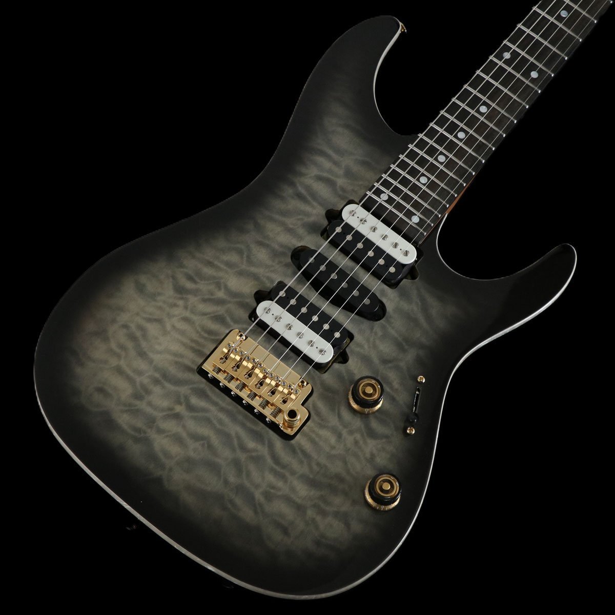 Ibanez Premium Series AZ47P1QM-BIB Black Ice Burst | eBay