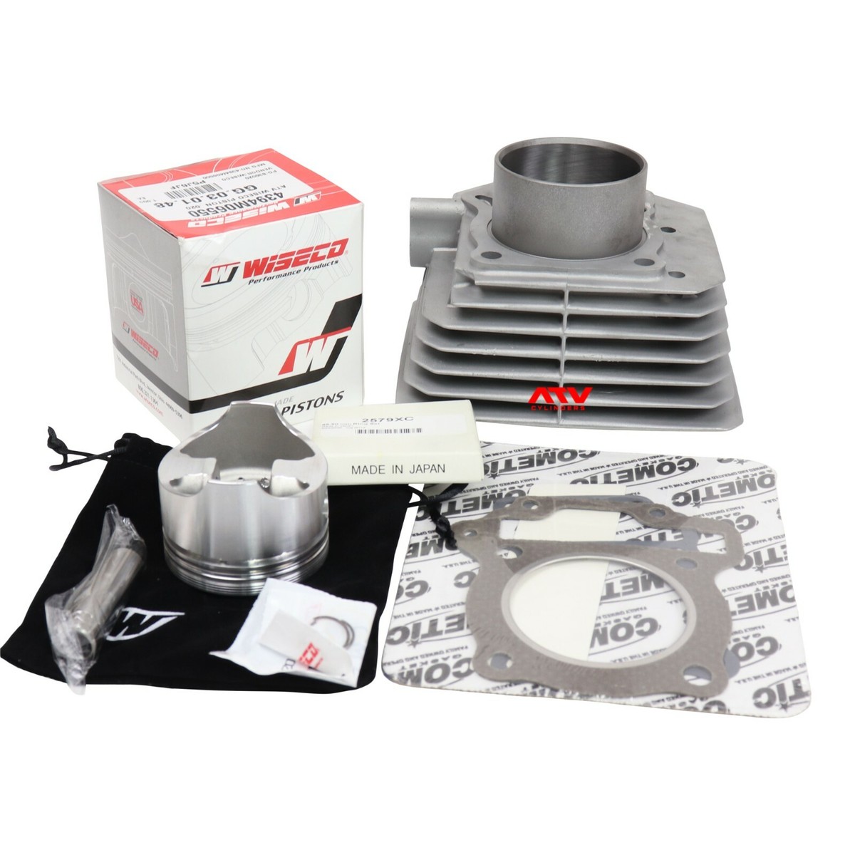 1986-1987 Honda Atc 200sx 200 sx Cylinder Jug Wiseco Piston 1986-1987 Honda Atc 200sx 200 sx Cylinder Jug Wiseco Piston