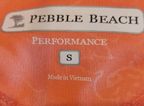 Polo da golf donna Pebble Beach con stampa floreale taglia S - Foto 3 di 6