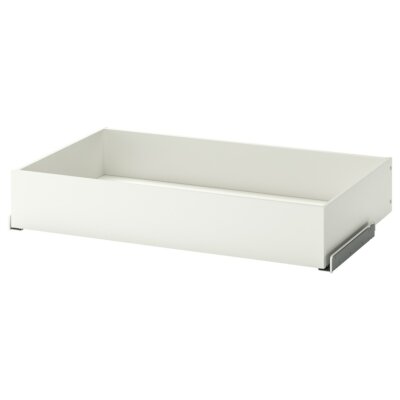 Ikea KOMPLEMENT Schublade mit Schienen , weiß ,100cm.L.x58cm.Bx17cm.H