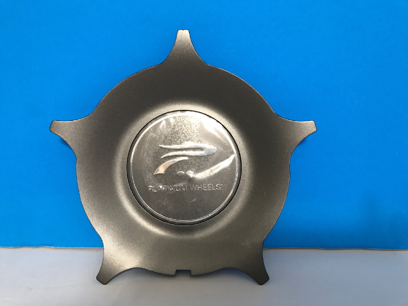 PLATINUM CUSTOM WHEELS RIMS DARK GREY CENTER CAP 89-9410C 89-9410B 12192085F-1-image