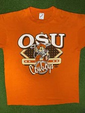 90s Oklahoma State Cowboys - Vintage College T Shirt Large 