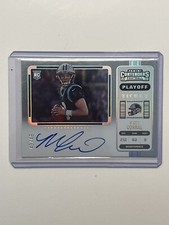 2022 Contenders Matt Corral Variation Playoff Ticket Rookie Auto #/49 PATRIOTS