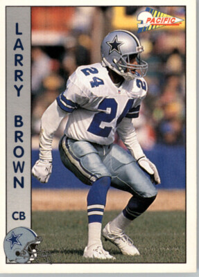 1992 Pacific Football #64 Larry Brown - Dallas Cowboys | eBay