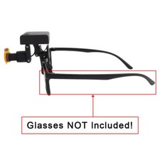Lite 5W LED Headlight with Dental Resin Lampshade Clip for Glasses Cordless USB