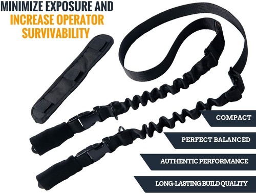 2 Point Rifle Sling - Two Point Gun Sling for Rifle Durable and Versatile - Picture 3 of 8