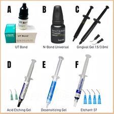 1* Dental Teeth Bonding Agent Etchant Gel/N-Bond Universal Adhesive/Gingival Gel