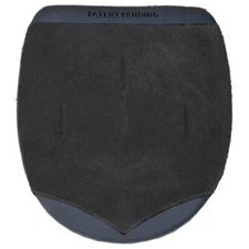 KR Strikeforce Bowling Shoes Replacement Heel Blue Leather H-7