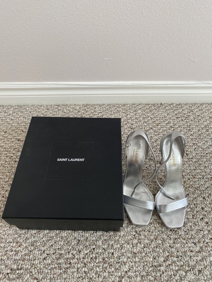 YSL Yves Saint Laurent AMBER 8.5 Sandals Shoes Size 39 YSL Yves Saint Laurent AMBER 8.5 Sandals Shoes Size 39