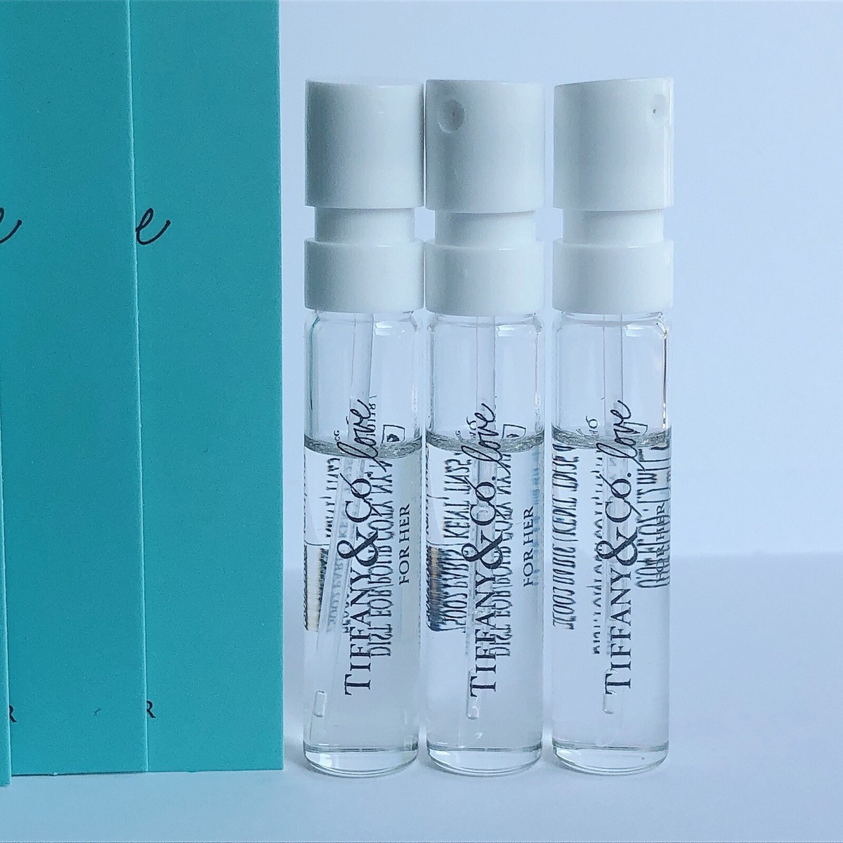 3 x Tiffany & Co. Tiffany & Love Eau de Parfum for Her EDP Spray