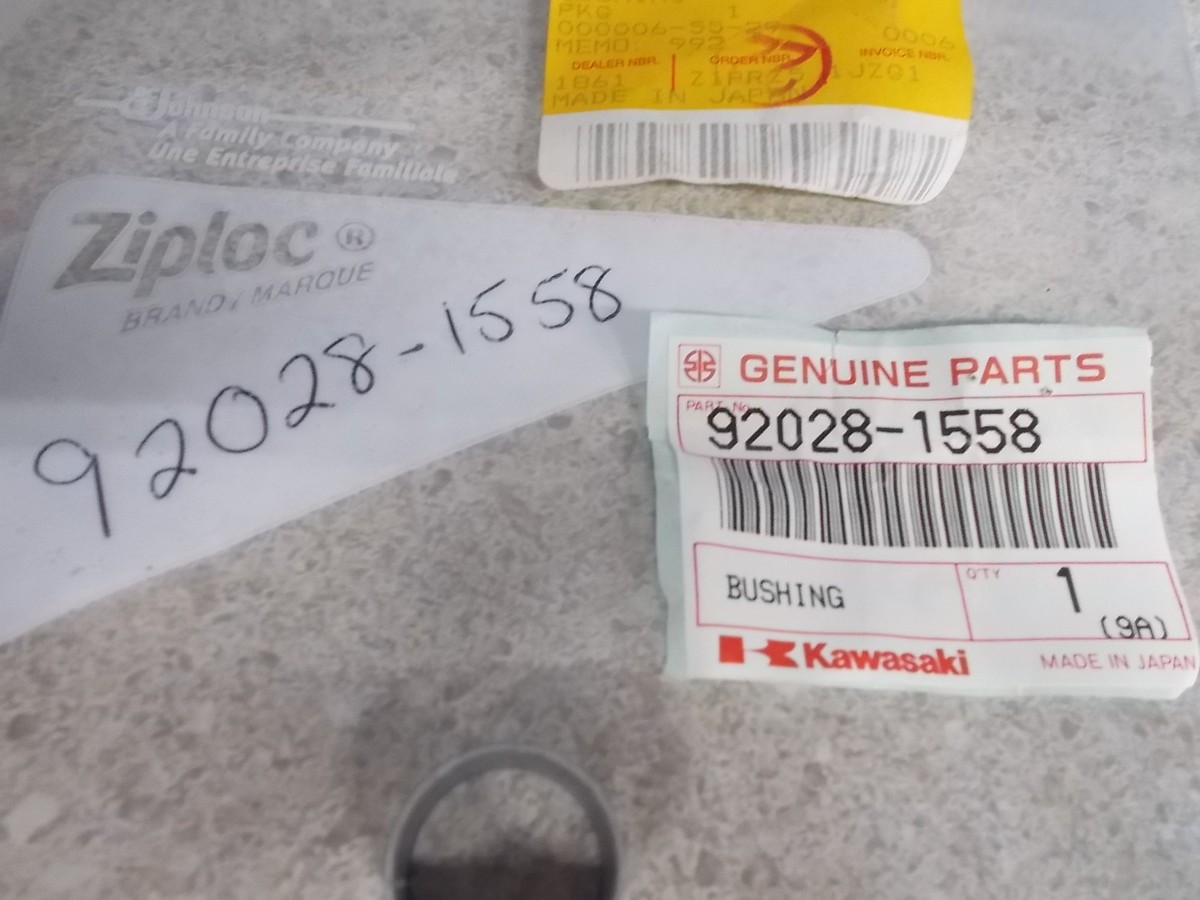 NOS OEM Kawasaki Bushing 1989-1993 ZR1100 ZX600 ZX750 Ninja 92028
