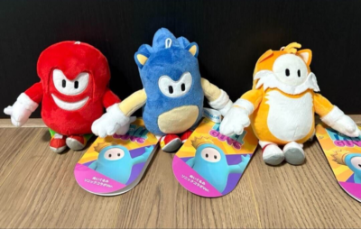 Fall Guysぬいぐるみ ソニックコラボVer. 全3種　4セット Fall Guysぬいぐるみ ソニックコラボVer. 全3種 4セット