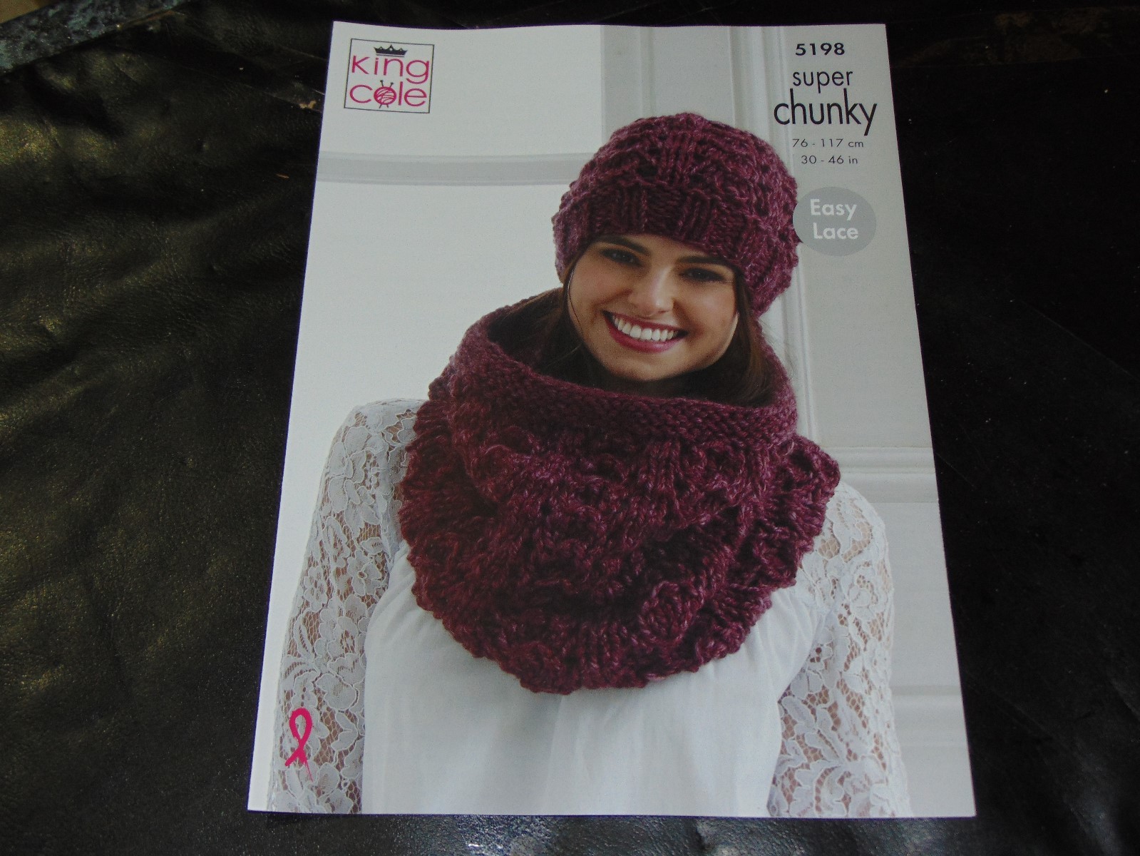 King Cole Super Chunky Accessories Pattern 5198 Poncho, Scarf, Snood and Hat
