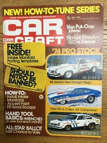 Lot of 6 VG Car Craft Mags 1960-'77various years,wild street Machines,Drag racin