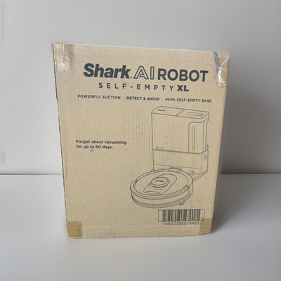 #ad Shark AI Robot Robotic Vacuum Self Empty XL HEPA Detect amp; Avoid Black $195.00