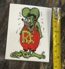RAT FINK sticker rat hot rod skate cell laptop bumper vinyl decal