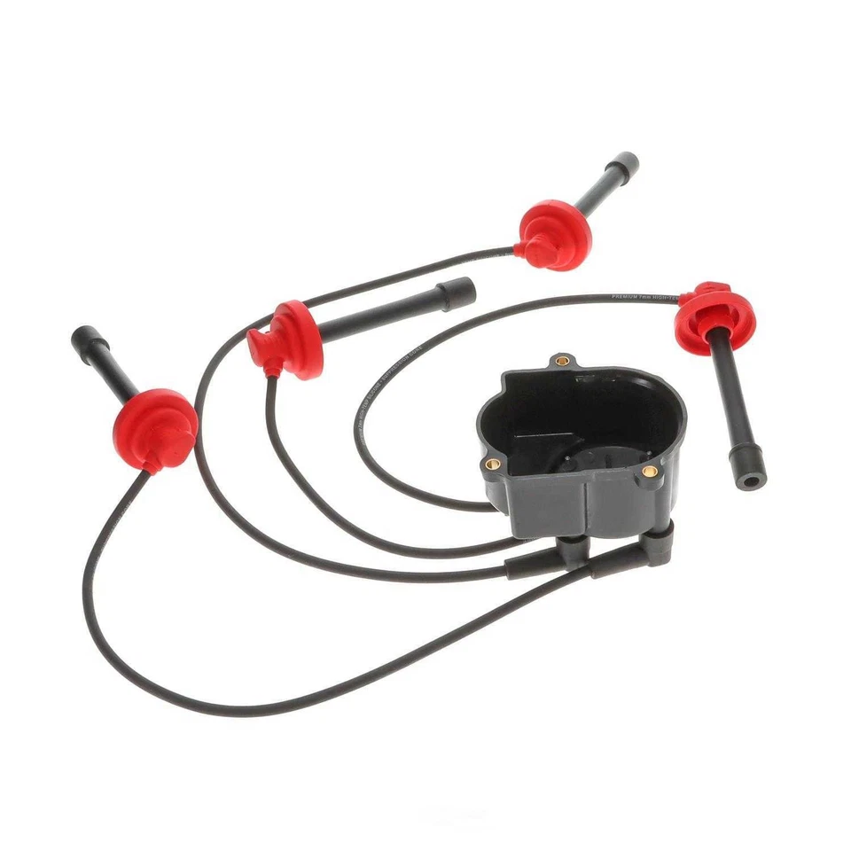 Kit de cables de tapa/bujía de distribuidor estándar para Toyota Camry 87-91 2,0 L-L4 Foto 4 de 4