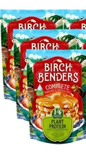 3 Birch Benders Plant Protein Pancake Waffle Mix Vegan 14g Protein 14oz