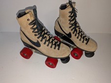 Vintage NIKE Roller Skates Suede RC SPORTS SUNLITE 4 Men's 6 Women's 7.5/8 Rare