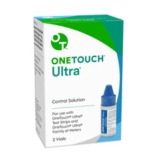 One Touch Ultra Blood Glucose Control Solution Level 1 & 2 010458
