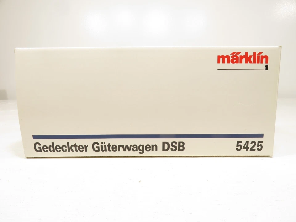 Marklin 5425 1 Gauge DSB Railway Covered Freight Car NIB - Image 2 of 4