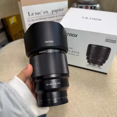 VILTROX 85mm F1.8 Mark II STM Full Frame AF Lens for Sony E-Mount 【NEAR MINT】