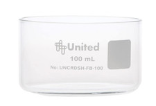 Supplies Crystallizing Dish, 100Ml Flat Bottom | Borosilicate 3.3 Glass - Labora