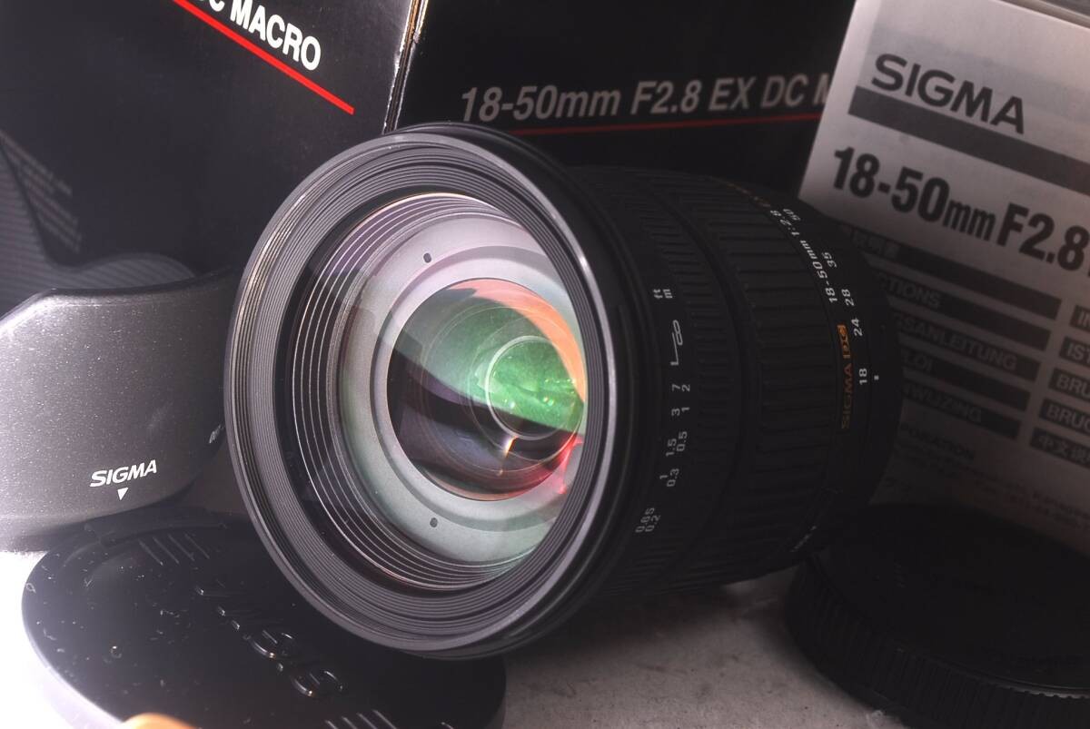 SIGMA 18-50mm F2.8 EX DC MACRO Canon manufacturer warranty