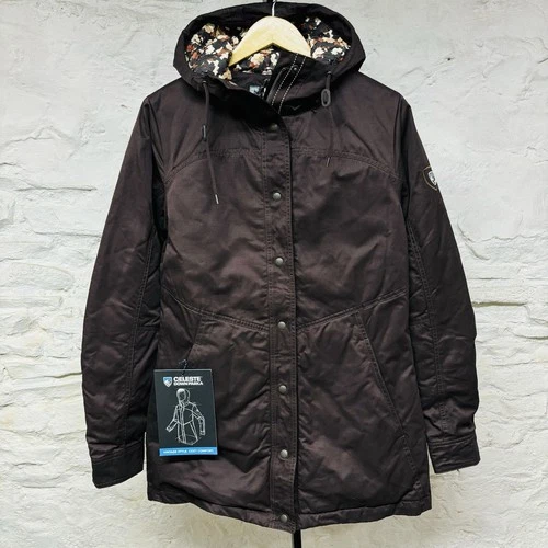 NWT Kuhl Celeste Womens Down Parka Size Medium Quilted Lined Jacket Coat New