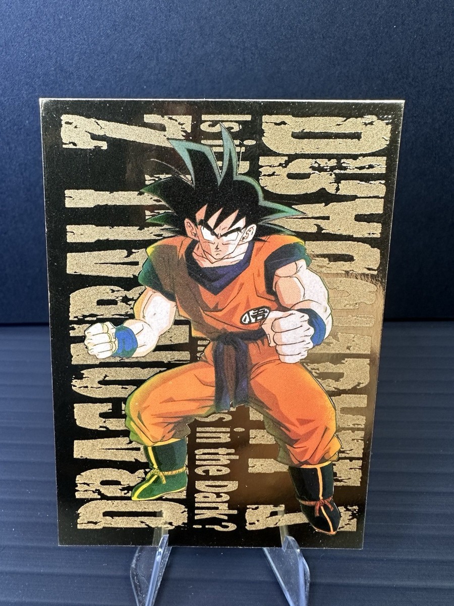ドラゴンボール カードダス アマダ Funimation ゴールド Foil 1999 FUNimation Dragon Ball Z DBZ Card G-2 Son Goku Gold Foil JPP