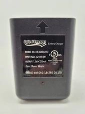 Swivel Sweeper 7.5V DC 200mA Class 2 Battery Charger Power Adapter XR-DC080200z
