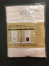 SnailSakk "The SnailMail Catcher" for mail slots white colourway