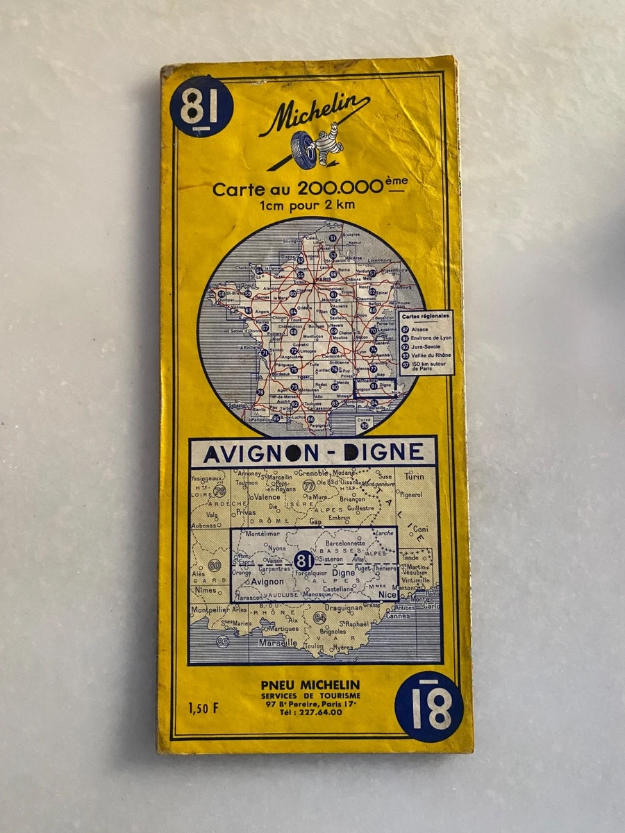 CARTE ROUTIÈRE MICHELIN N°64 Année 1928 Angers - Orléans EUR 5,00