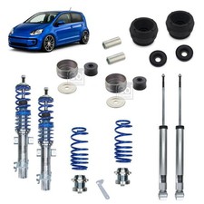 Sport Gewindefahrwerk Domlager vorne hinten Set für VW Up Seat Mii Skoda Citigo