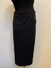 Sag Harbor Stretch Slimming Solution Stretch Skirt-Black-NWT-SEE MEASUREMENTS-S
