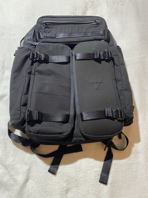 #ad Under Armour UA Project Rock Pro Series Backpack OSFA Black 1306056 001 EUC $189.95