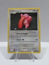 2009 Pokemon Platinum Lickitung 80/127 Common Vintage Clay MINT Corners LP on eBay