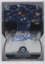 2023 Bowman Draft Chrome Prospect Refractor /499 Brock Rodden #CDA-BR Auto 0y2q