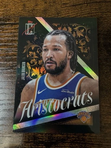 2025 Topps Signature Jalen Brunson Base (RAW)