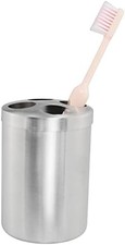 Stainless Steel Toothbrush Cup Holder for Bathroom Vanity