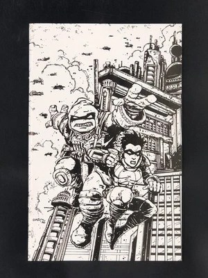 Teenage Mutant Ninja Turtles Last Ronin Training Day Eastman 1:50 Variant RI NM - Photo 1/2