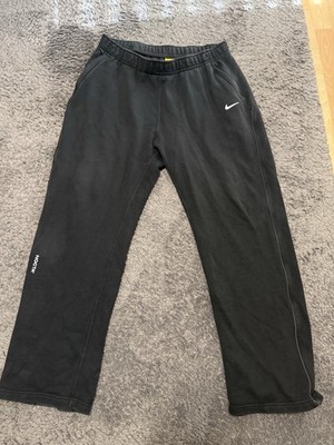 Nike NOCTA Herren Trainingshose Schwarz XL mit Kordelzug, Taschen, gerades Bein