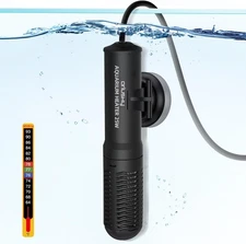 Orlushy 25W Small Submersible Aquarium Heater, Constant78℉for 1-6
