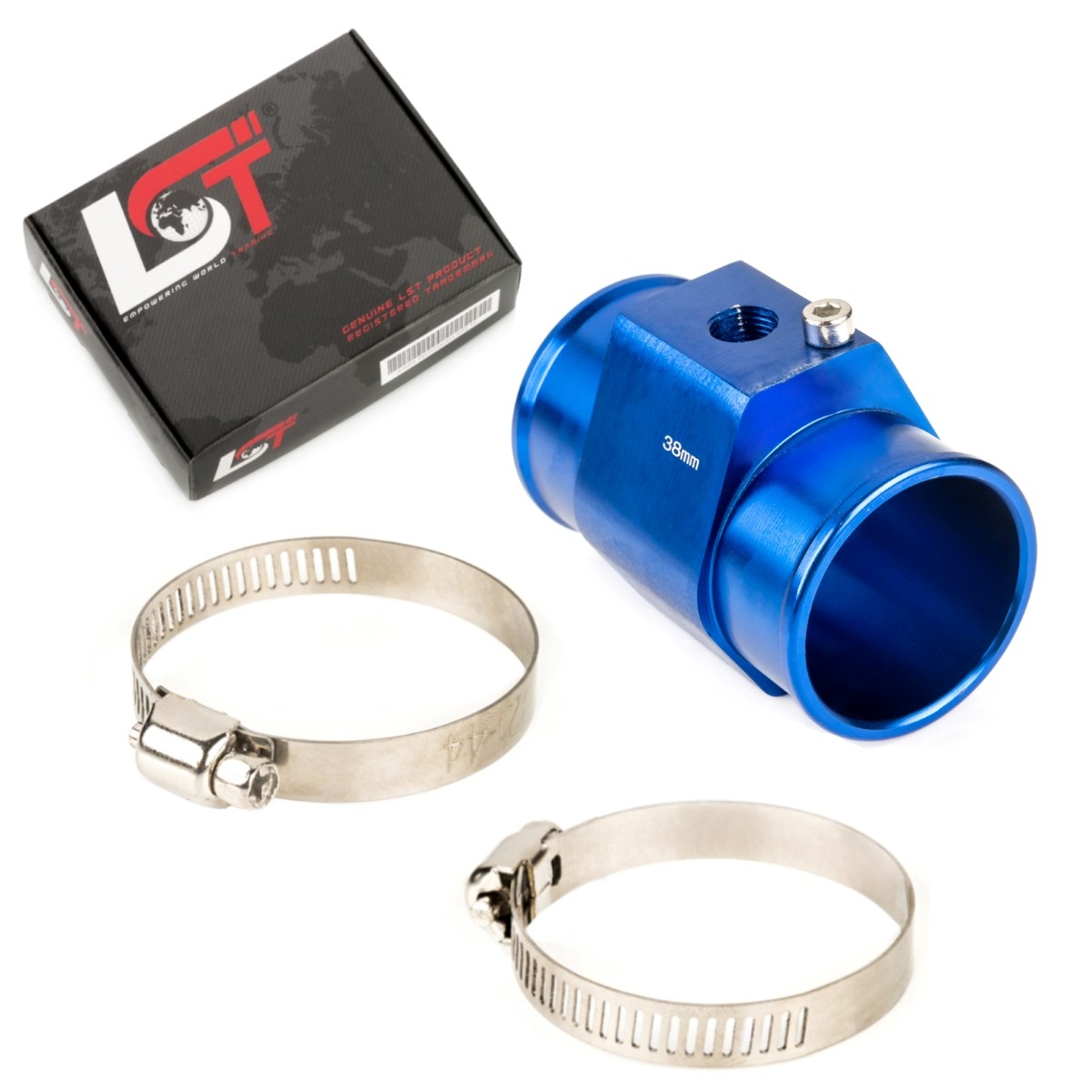 Adapter Coolant Hose Water Temperature Gauge Sensor 38 Mm For VW