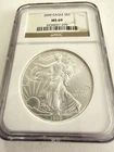 2009-S SILVER EAGLE $1 NGC MS 69