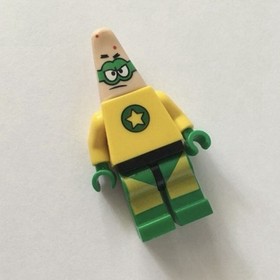 Lego 3815 Patrick Super Hero Spongebob Squarepants Minifigure No Cape bob026