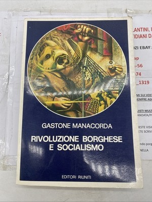 GASTONE MANACORDA - BÜRGERLICHE REVOLUTION UND SOZIALISMUS - VERSAMMELTE VERLAGE