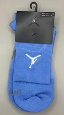 Nike Air Jordan Dri-Fit Ankle Socks Light Blue Men’s Size L (8-12)